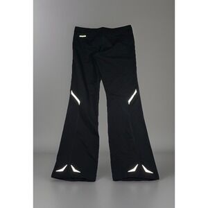 Patagonia Flare Active Wear Yogo Pant Womens M Black Stretch Zip‎ Pocket